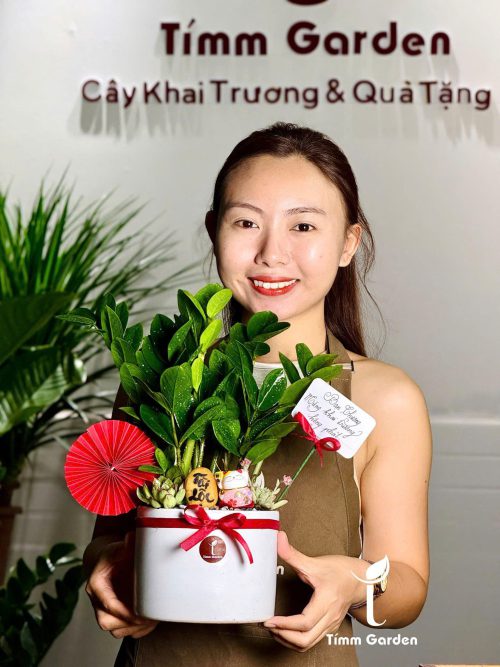 Kim Tiền để bàn tặng Khai trương